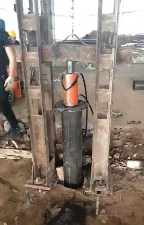 朔州怀仁钢管桩加固